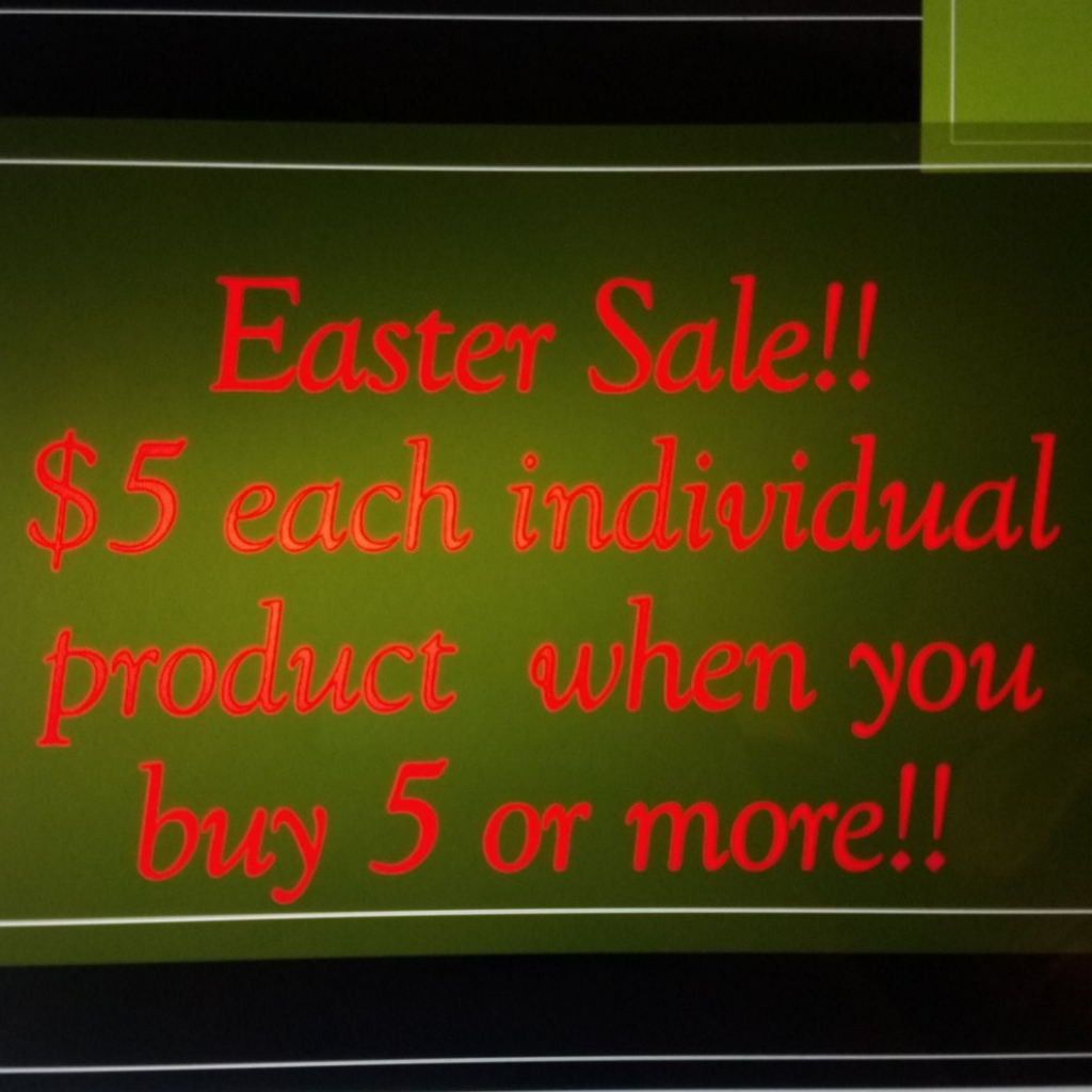 Easter Clear Out Sale